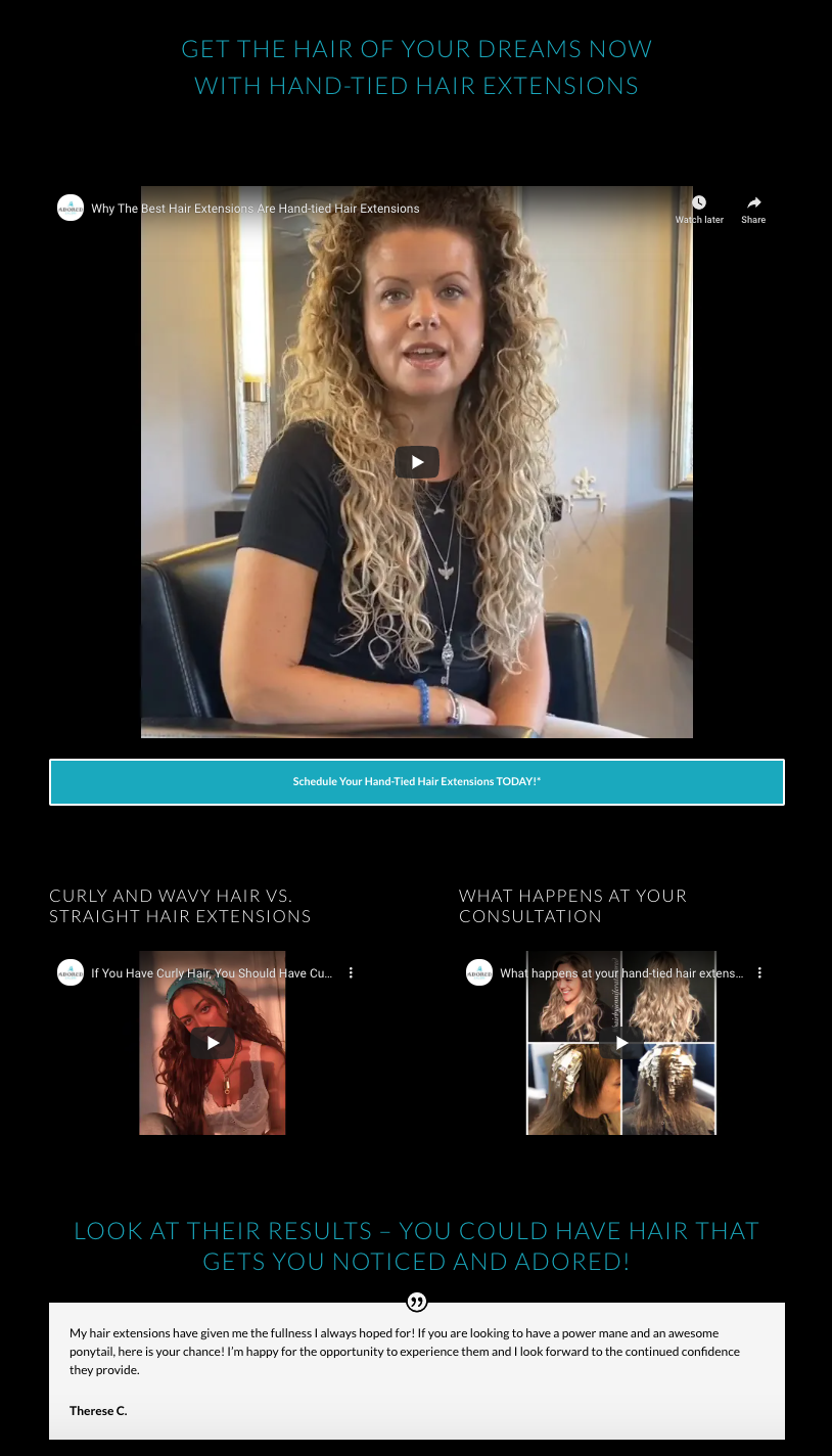 adored-salon-sales-funnel