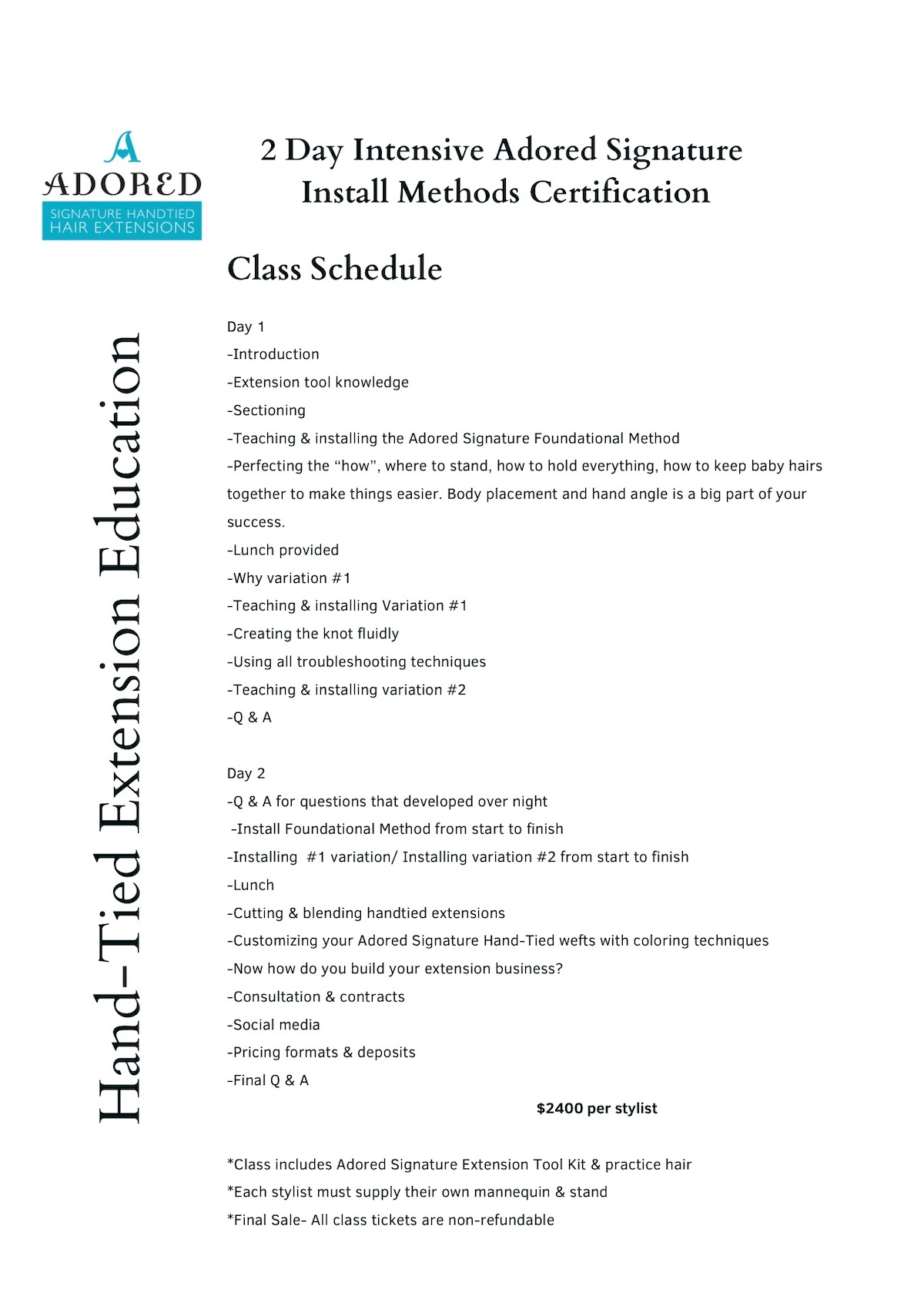 install methods agenda